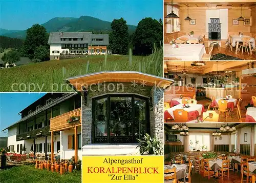 AK / Ansichtskarte Deutschlandsberg Alpengasthof Pension Koralpenblick Zur Ella Deutschlandsberg