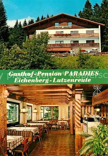 AK / Ansichtskarte Lutzenreute Gasthof Pension Paradies Lutzenreute