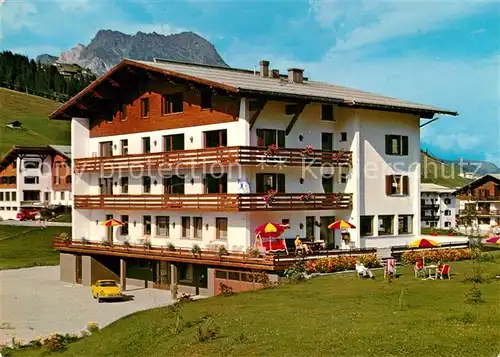 AK / Ansichtskarte Lech_Vorarlberg Hotel Garni Schmelzhof Lech Vorarlberg