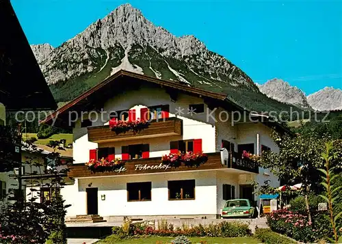 AK / Ansichtskarte Ellmau_Tirol Gasthof Foehrenhof am Wilden Kaiser Kaisergebirge Ellmau Tirol