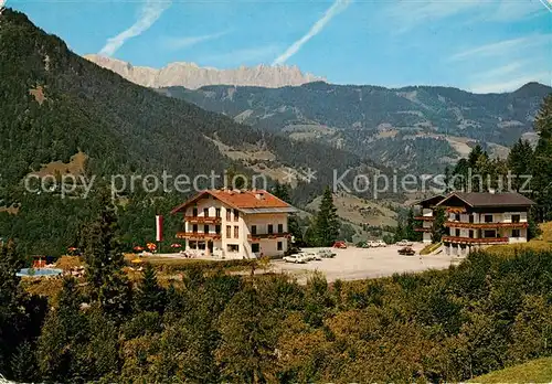 AK / Ansichtskarte St_Johann_Pongau Gasthof Pension Berghof Landschaftspanorama Alpen St_Johann_Pongau