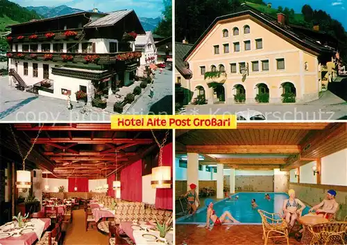 AK / Ansichtskarte Grossarl Hotel Alte Post Restaurant Hallenbad Grossarl