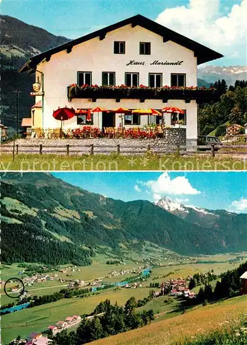 AK / Ansichtskarte Hippach Gaestehaus Haus Mariandl Landschaftspanorama Alpen Hippach
