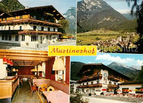 AK / Ansichtskarte St_Martin_Lofer Gasthof Pension Martinerhof Panorama Loferer Steinberge St_Martin_Lofer