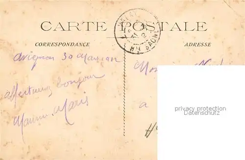 AK / Ansichtskarte Avignon_Vaucluse Palais des Papes Grande Porte Interieure avec clef de Voute Avignon Vaucluse