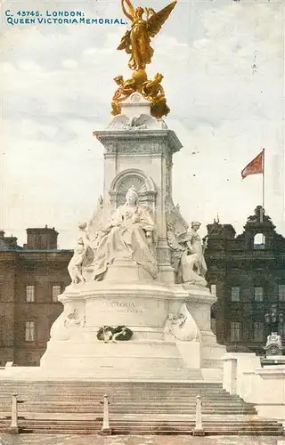 AK / Ansichtskarte London Queen Victoria Memorial London