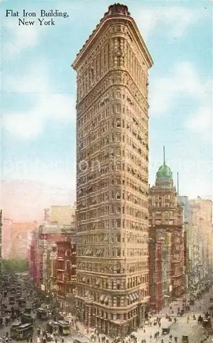 AK / Ansichtskarte New_York_City Flat Iron Building New_York_City