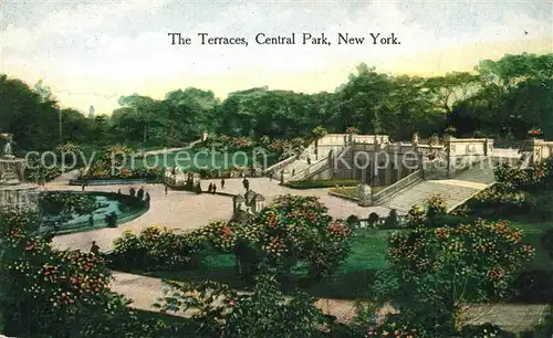 AK / Ansichtskarte New_York_City The Terraces Central Park New_York_City