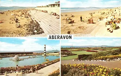 AK / Ansichtskarte Aberavon Strand Promenade Park Freibad Aberavon