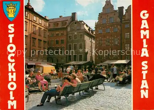 AK / Ansichtskarte Stockholm Gamla Stan Altstadt Stockholm