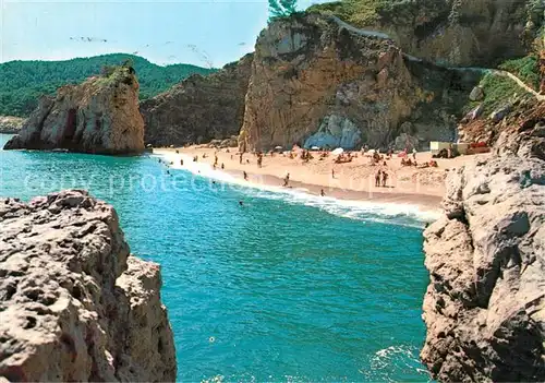 AK / Ansichtskarte Pals Detalle de la costa Playa Pals