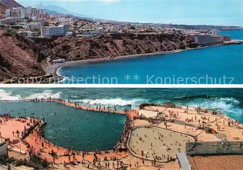 AK / Ansichtskarte Bajamar_Tenerife Kuestenpanorama Fliegeraufnahme Bajamar Tenerife