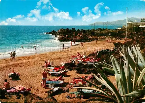 AK / Ansichtskarte Lanzarote_Kanarische Inseln Playa de los Fariones Strand Kueste Lanzarote