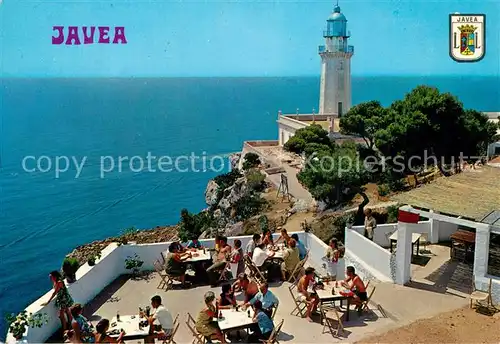 AK / Ansichtskarte Javea Cabo La Nao Leuchtturm Javea