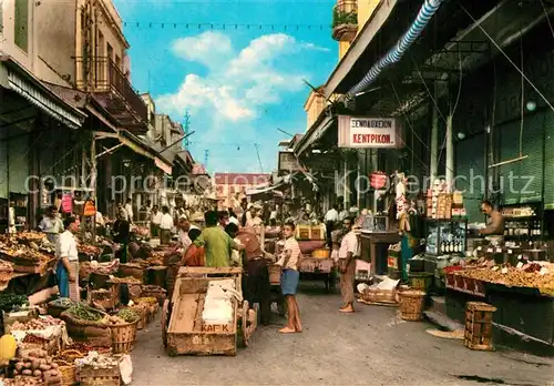 AK / Ansichtskarte Heraklion_Iraklio Markt Heraklion Iraklio