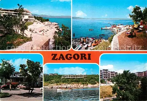 AK / Ansichtskarte Zagori Kuestenpanorama Hotels Strand Zagori