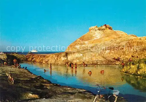 AK / Ansichtskarte Vulcano Il laghetto con fanghi ed acque sulfuree Vulkaninsel Vulcano