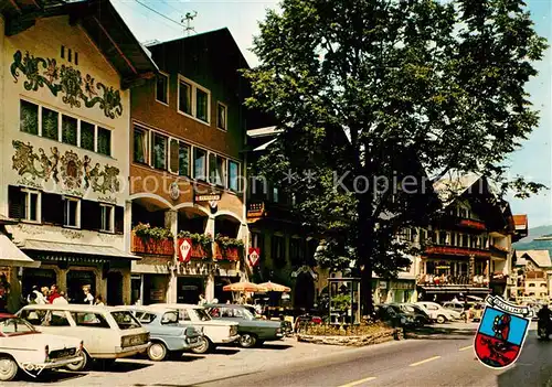 AK / Ansichtskarte Golling_Salzach Haeuserpartie Innenstadt Hauptstrasse Golling Salzach