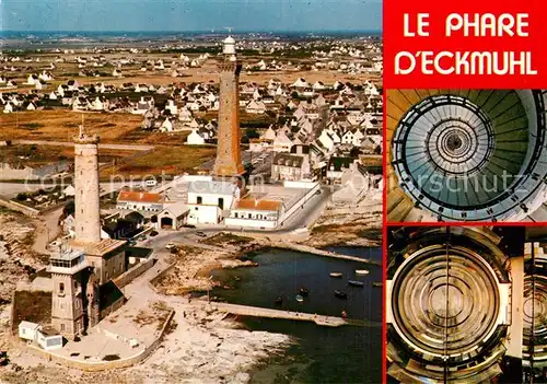 AK / Ansichtskarte Penmarch Semaphore Phare Escalier du grand phare et ses lentilles Penmarch