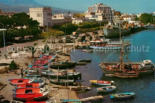 AK / Ansichtskarte Kos_Cos Hafen Fischerboote Kos_Cos