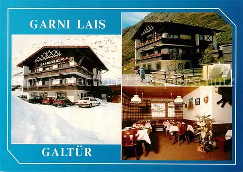 AK / Ansichtskarte Galtuer_Tirol Appartement Garni Lais Gaesteheim Galtuer Tirol