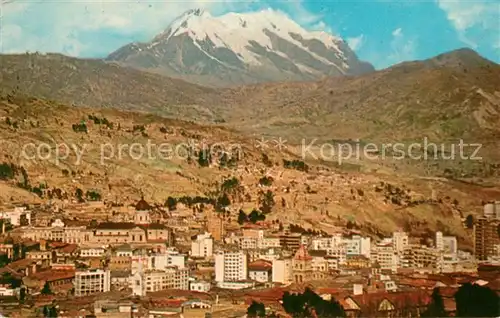 AK / Ansichtskarte La_Paz_Bolivia Nevado Illimani La_Paz_Bolivia