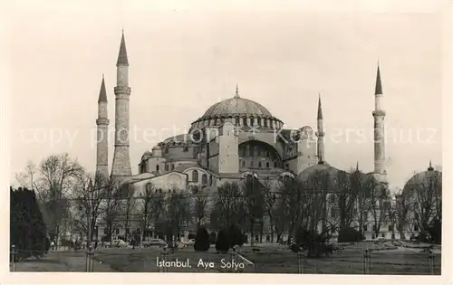 AK / Ansichtskarte Istanbul_Constantinopel Aya Sofya Istanbul_Constantinopel