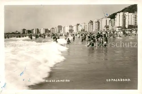 AK / Ansichtskarte Rio_de_Janeiro Copacabana Rio_de_Janeiro