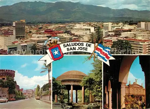 AK / Ansichtskarte San_Jose_Costa_Rica Central Plateau San_Jose_Costa_Rica