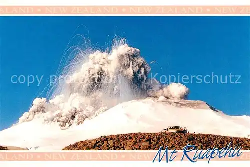 AK / Ansichtskarte New_Zealand Mount Ruapehu New_Zealand