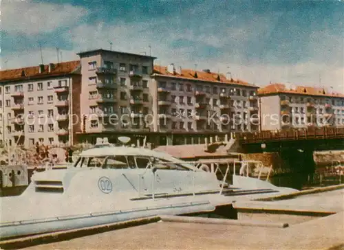 AK / Ansichtskarte Klaipeda Dange Hafen Klaipeda