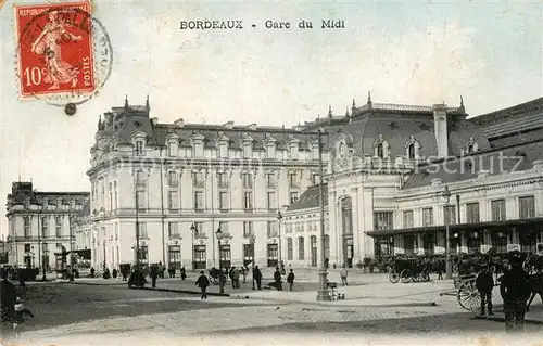AK / Ansichtskarte Bordeaux Gare du Midi Bordeaux