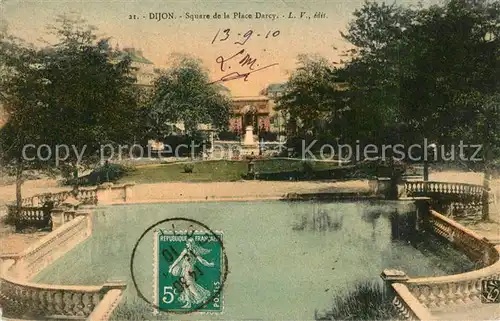 AK / Ansichtskarte Dijon_Cote_d_Or Square de la Place Darcy Dijon_Cote_d_Or