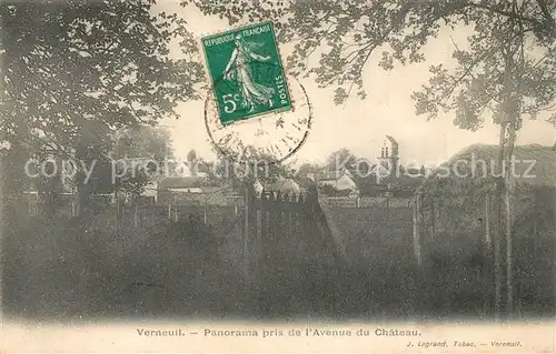 AK / Ansichtskarte Verneuil en Halatte Panorama pris de lAvenue du Chateau Verneuil en Halatte