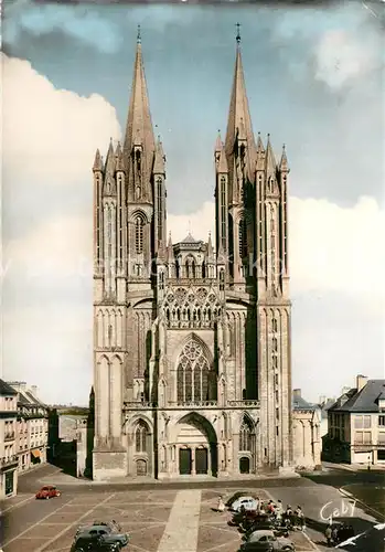 AK / Ansichtskarte Coutances La Cathedrale Coutances