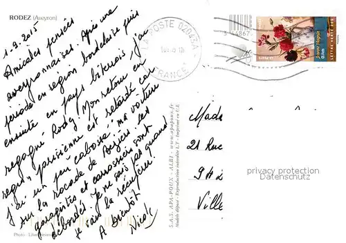 AK / Ansichtskarte Rodez Vue d ensemble Rodez