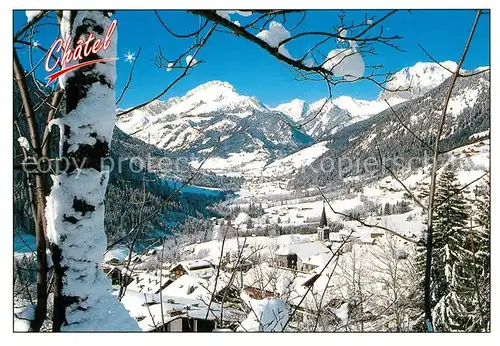 AK / Ansichtskarte Chatel_Haute Savoie Echappee sur le centre du Village Chatel Haute Savoie