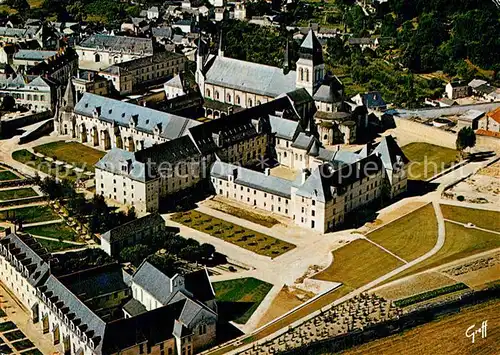 AK / Ansichtskarte Fontevraud l_Abbaye Vue generale de lAbbaye de Fontevrault Fontevraud l Abbaye