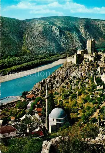 AK / Ansichtskarte Pocitelj Panorama Burgruine Pocitelj