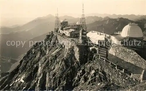 AK / Ansichtskarte Observatorium_Sternwarte_Urania Pic du Midi de Bigorre  