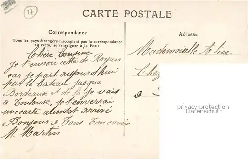 AK / Ansichtskarte Leuchtturm_Lighthouse Royan Phare de Cordouan 