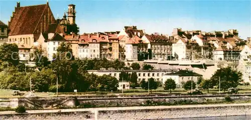 AK / Ansichtskarte Warszawa Panorama Starego Miasta Altstadt Warszawa