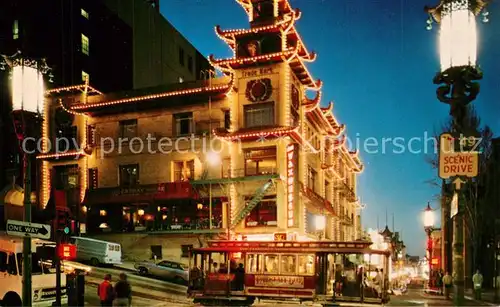 AK / Ansichtskarte San_Francisco_California Chinatown at night 