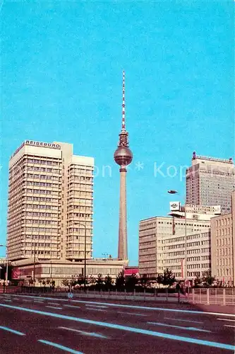 AK / Ansichtskarte Berlin Fernsehturm Hauptstadt der DDR Berlin