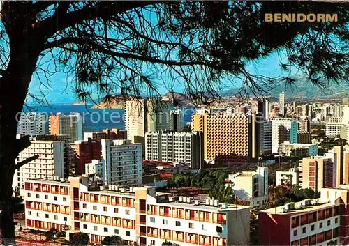 AK / Ansichtskarte Benidorm Stadtpanorama Benidorm