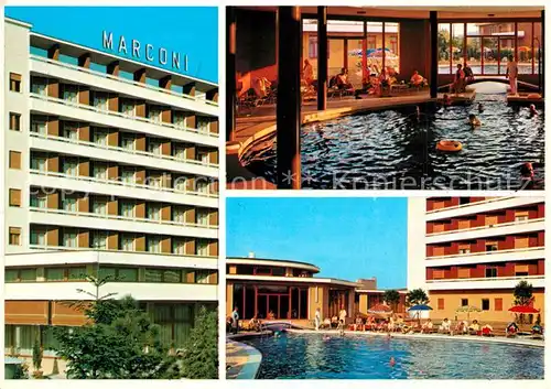 AK / Ansichtskarte Montegrotto_Terme Hotel Marconi Terme Swimming Pool Hallenbad Montegrotto Terme