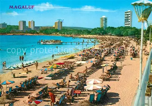 AK / Ansichtskarte Magaluf_Mallorca Strand Hotels Magaluf Mallorca