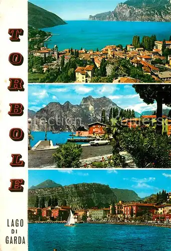 AK / Ansichtskarte Torbole_Lago_di_Garda Panorama Gardasee Torbole_Lago_di_Garda