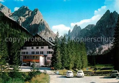 AK / Ansichtskarte Fischleinboden Hotel Dolomitenhof Pustertal Dolomiten Fischleinboden