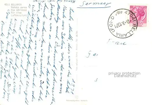 AK / Ansichtskarte Bellaria Veduta aerea Bellaria